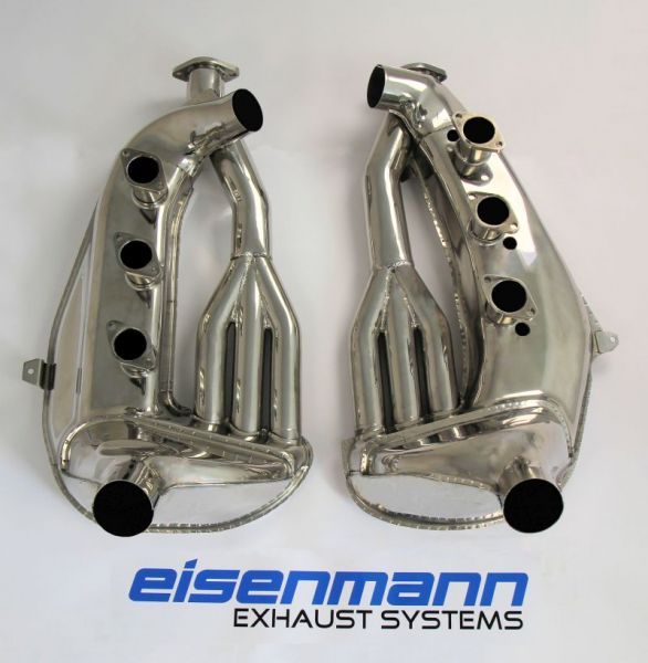 Eisenmann Wärmetauscher-Satz aus Edelstahl DM 42 mm - passend für Porsche 911 F-Modell (1965 - 1974)